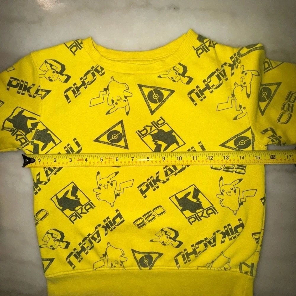 Pokemon Pikachu Yellow Kids Hoodie
